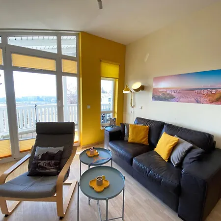 Apartmán Haus Ruegenscher Bodden Whg 8 Und Whg 9 Mit Meerblick Goehren (Ruegen)